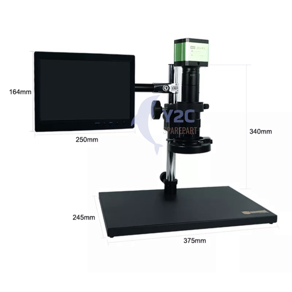 MIKROSKOP DIGITAL SUNSHINE MS10E-03 + LAYAR LCD / MICROSCOPE / ALAT SERVIS SERVICE HP