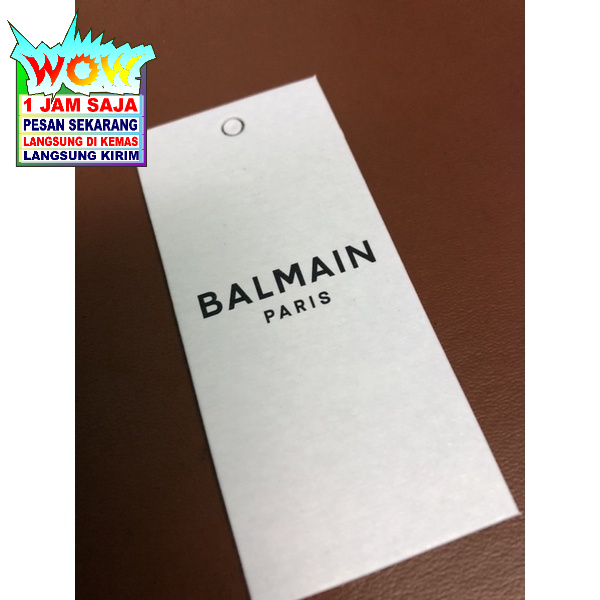 

BALMAIN TAG SUPER PREMIUM SUPER TEBAL 800gsm CO 1X DI KIRIM 600PCS