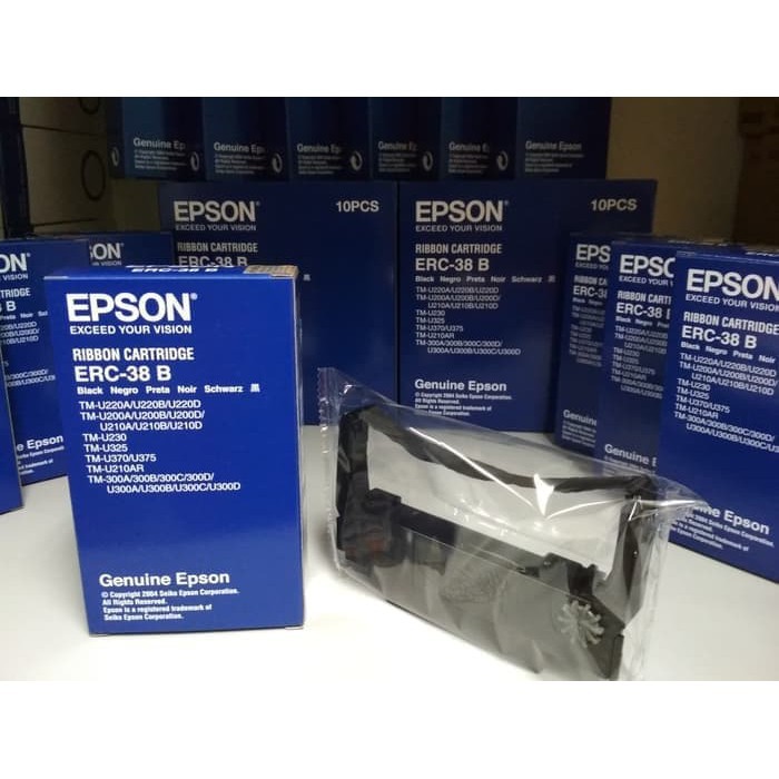 EPSON ERC-38B ERC38 BLACK PITA REFILL