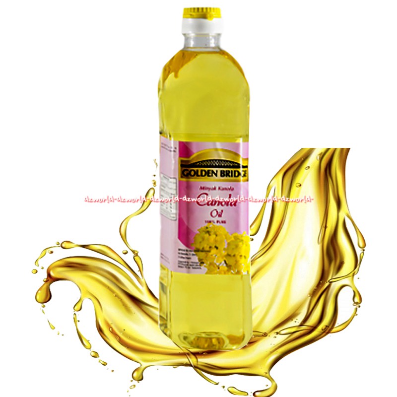 Golden Bridge Canola Oil 1L Minyak Kanola Kanol 1000ml 1Litter Goldenbridge Kanola Oils Canolas Golden Bridges