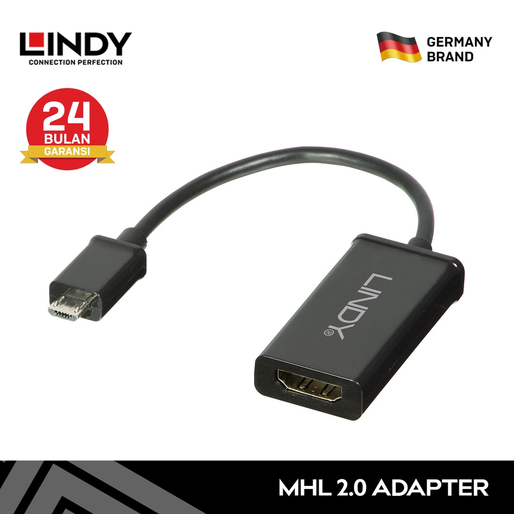 LINDY MHL 2.0 Micro USB to HDMI Adapter Converter Cable Android