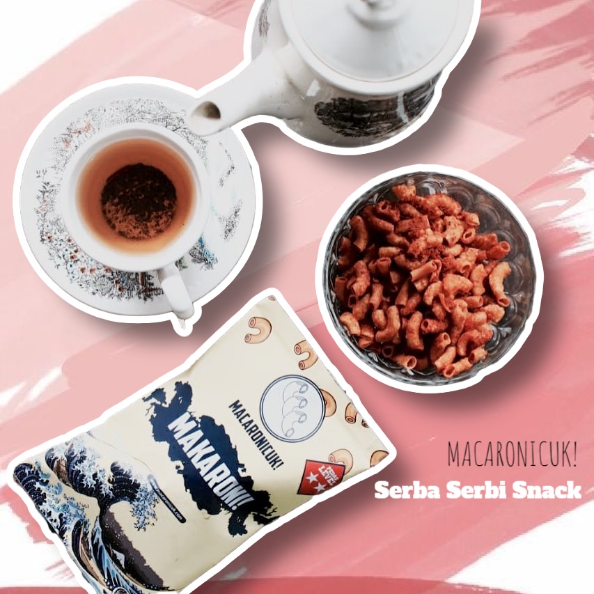 Makaroni Cuk / Makaroni Pipa Rasa Seblak Kemasan 75gr