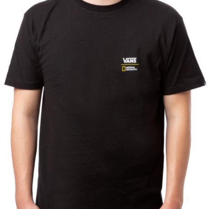 Vans X National Geographic Globe T-shirt Black