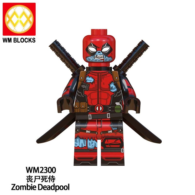 Mainan Anak Lego Iron Man Minifigure Murah WM6063 Ironman Minifigures Marvel Avengers Bricks Figure doctor strange wasp antman warmachine scarlet witch thor superman-Deadpool WM2300