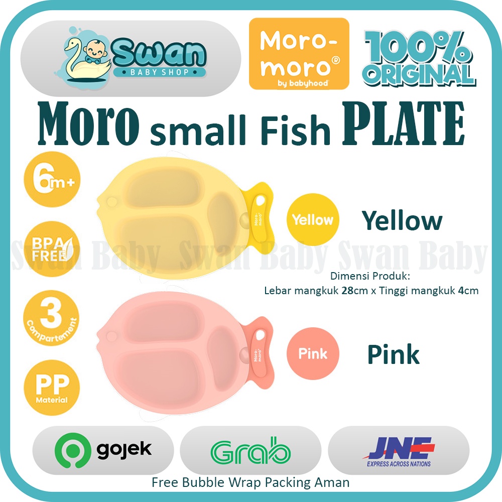 Moro-Moro Small Fish Plate (MFP-2230) / Tempat Makan Bayi