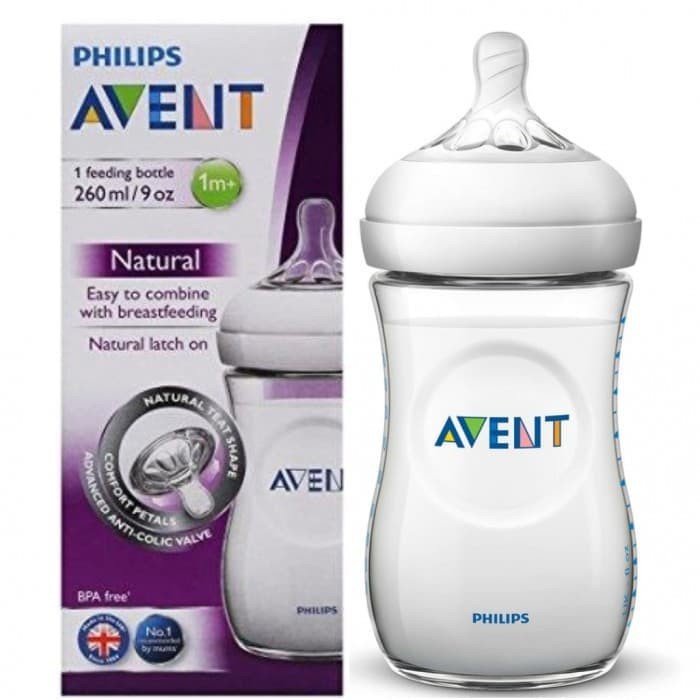 BOTOL SUSU AVENT PHILIPS NATURAL 260ML ISI 1