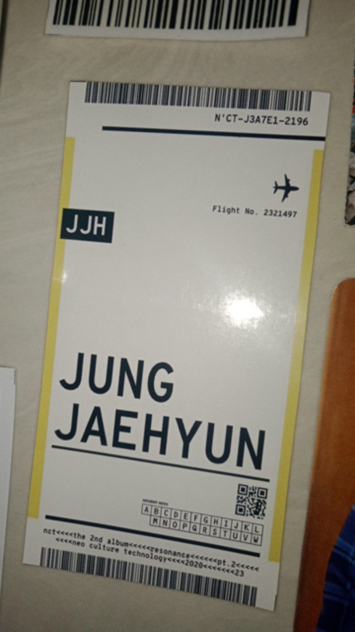 Boarding Pas Nct Ot 23 Murah