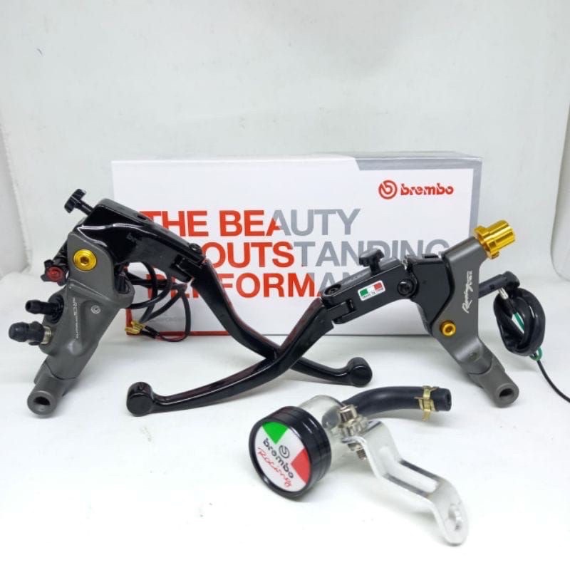NEW MASTER REM BREMBO MODEL RCB NEW FULL CNC FULL SET KIRI KANAN AEROX LEXI VIXION MIO FINO BEAT SCOOPY FI BEAT FI SONIC FU TIGER SUPRA TIGER RXKING DLL-