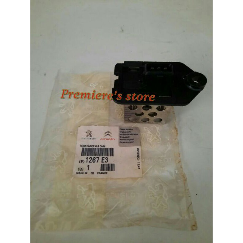 resistor motorfan peugeot 206