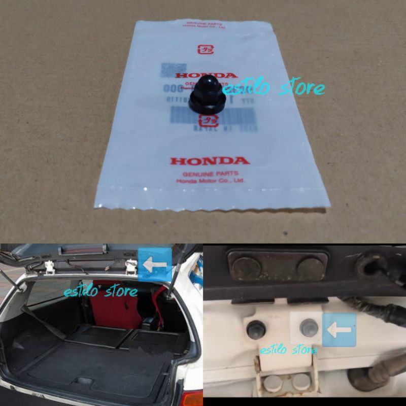 Mur Nut Baut Wing Rear Spoiler Honda Estilo Civic SR3 EG6 ORI