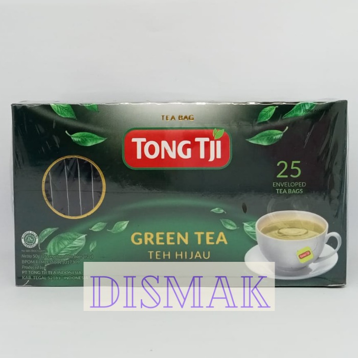 Teh Tong Tji Celup Amplop Hijau Green Tea