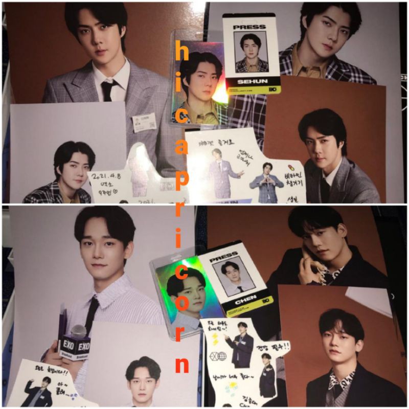 Ready Stock Benefit Aladin + Sharing SG Exo 2021 - Sehun - Chen