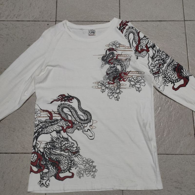 kaos panjang sukajan bekas original