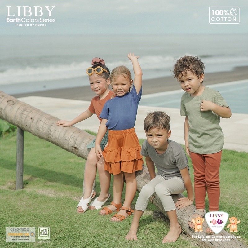 LIBBY LILO SKIRT -LIBBY EARTH COLORS LILO SKIRT /ROK ANAK MURAH