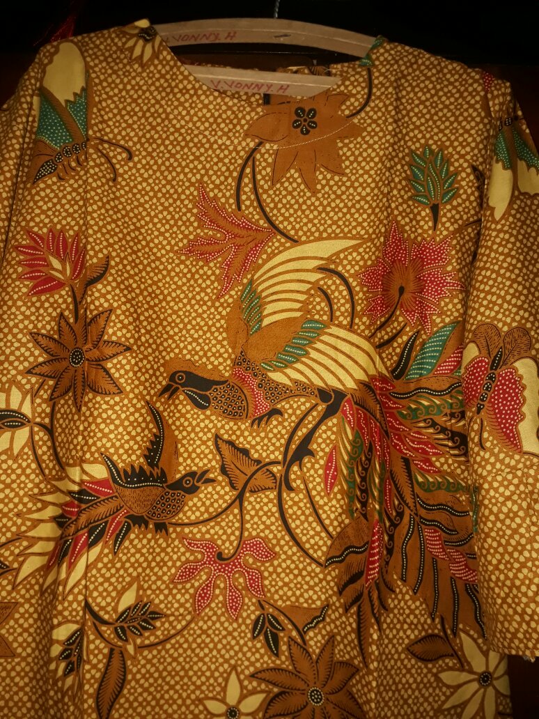 Atasan Batik Dolby Dolbi Dobby Doby Tenun Sutra Tulis Halus Katun Atbm Baron ,sarombit Atasan