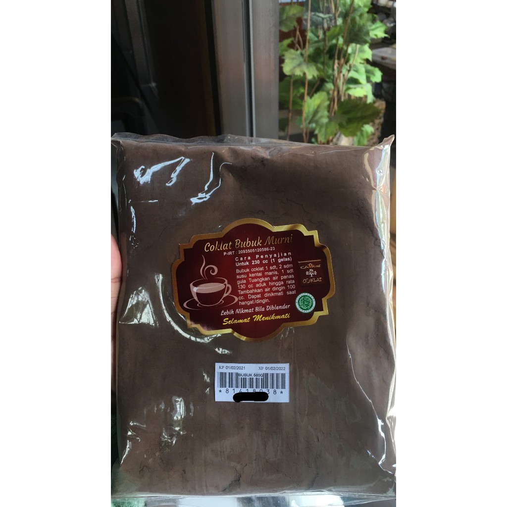 

BUBUK COKLAT MURNI 500G KHAS KAMPUNG COKLAT