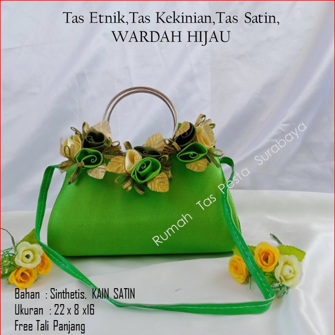 Tas Gliter,Tas Cantik,Tas Elegant,WARDAH HIJAU