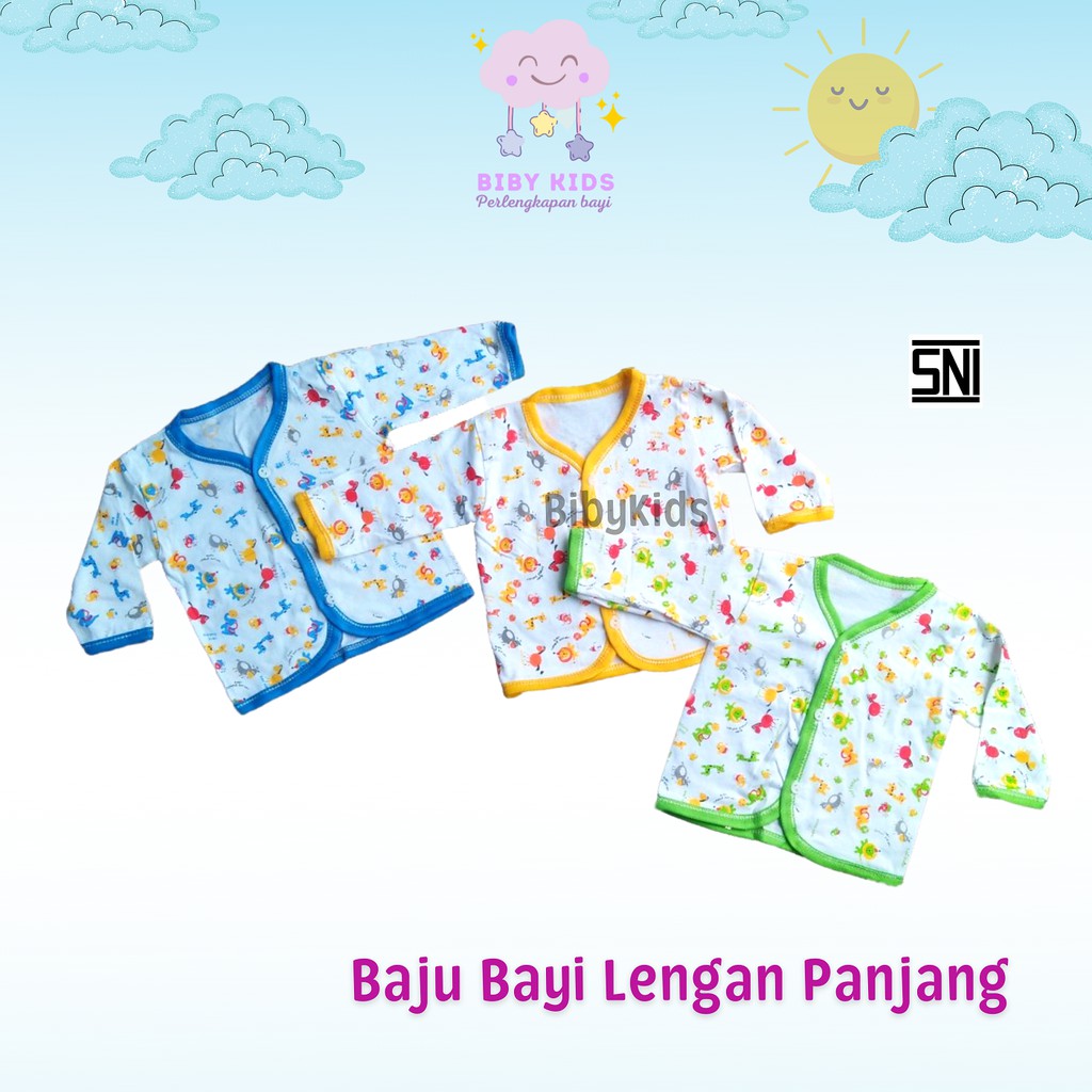 Baju Baby Newborn Laki Perempuan Atasan Panjang Bayi Murah Lucu Pakaian Online Peralatan Unisex