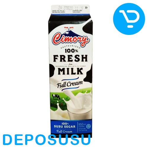 

Freshmilk CIMORY 950ml (Kemasan Tanpa Tutup)