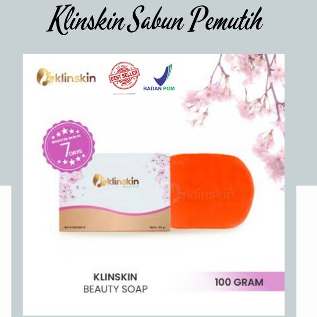 KLINSKIN BEAUTY SOAP ORIGINAL SABUN KLINSKIN PEMUTIH KULIT