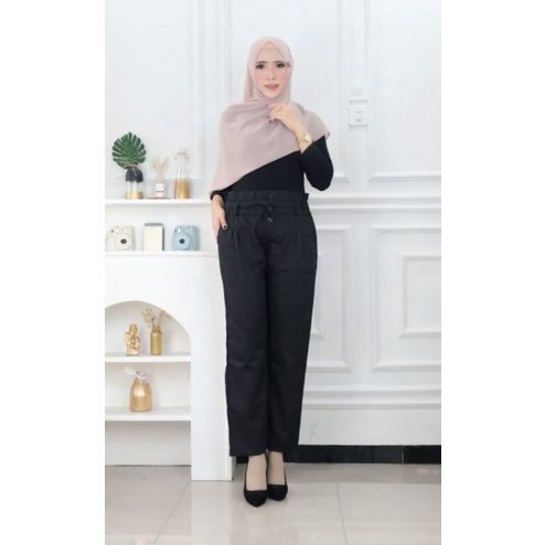 celana panjang wanita - murphi pants drill