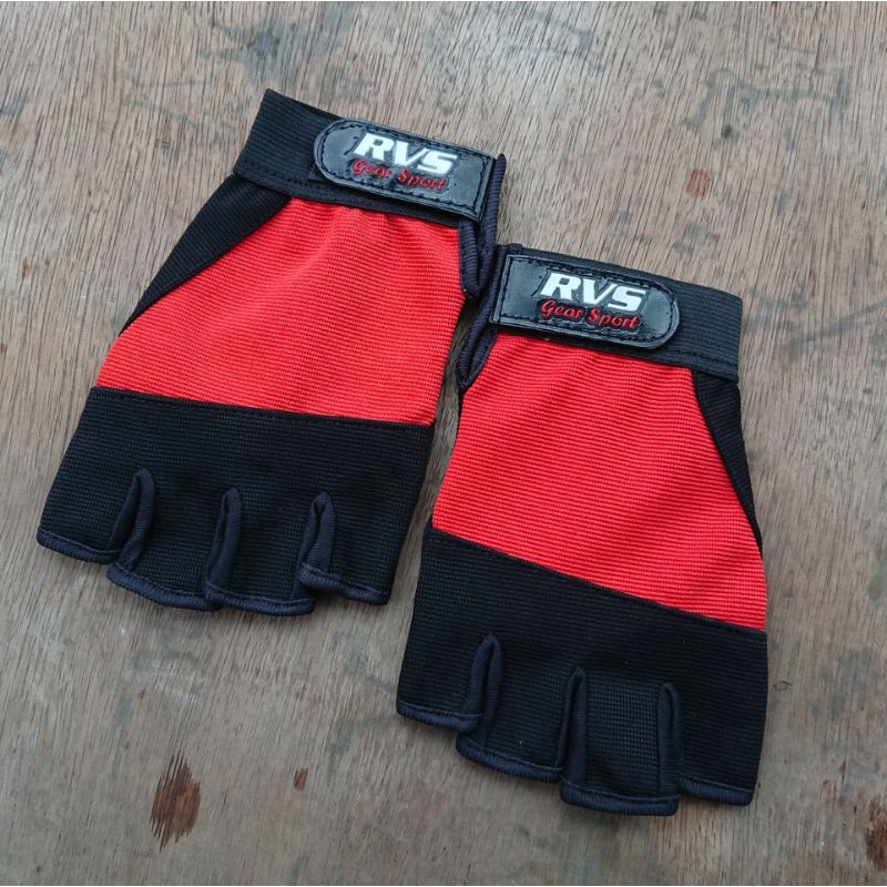 SARUNG TANGAN MOTOR PRIA DEWASA GLOVES SETENGAH JARI GLOVE SEPEDA BIKER SPORT