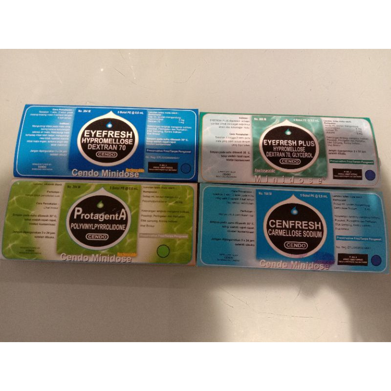 Cendo Minidose Eyefresh,Protagenta,Eyefresh Plus,Cenfresh