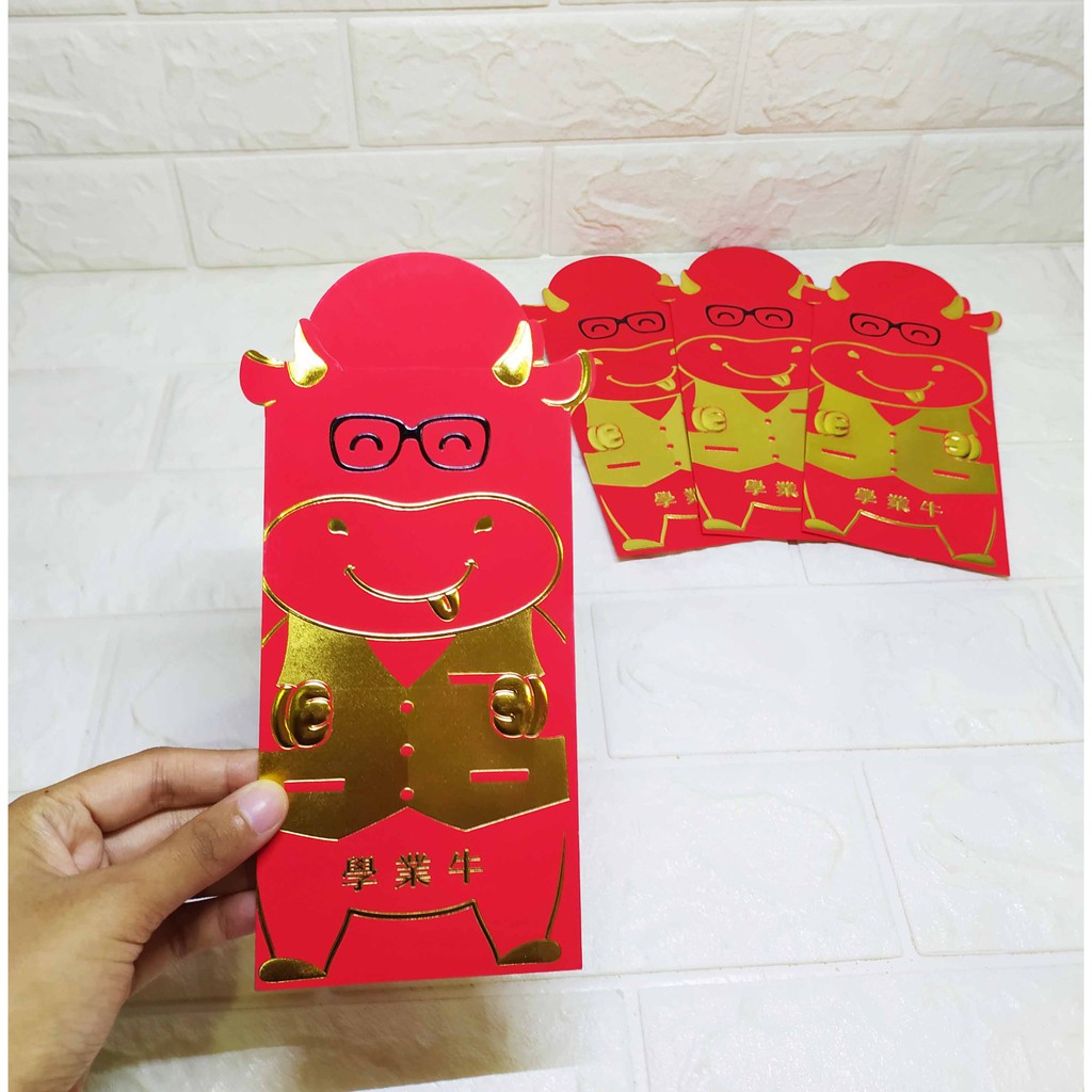 Angpao Besar MOO Dolar Isi 4 Pcs - Angpao Perayaan Tahun Baru Imlek