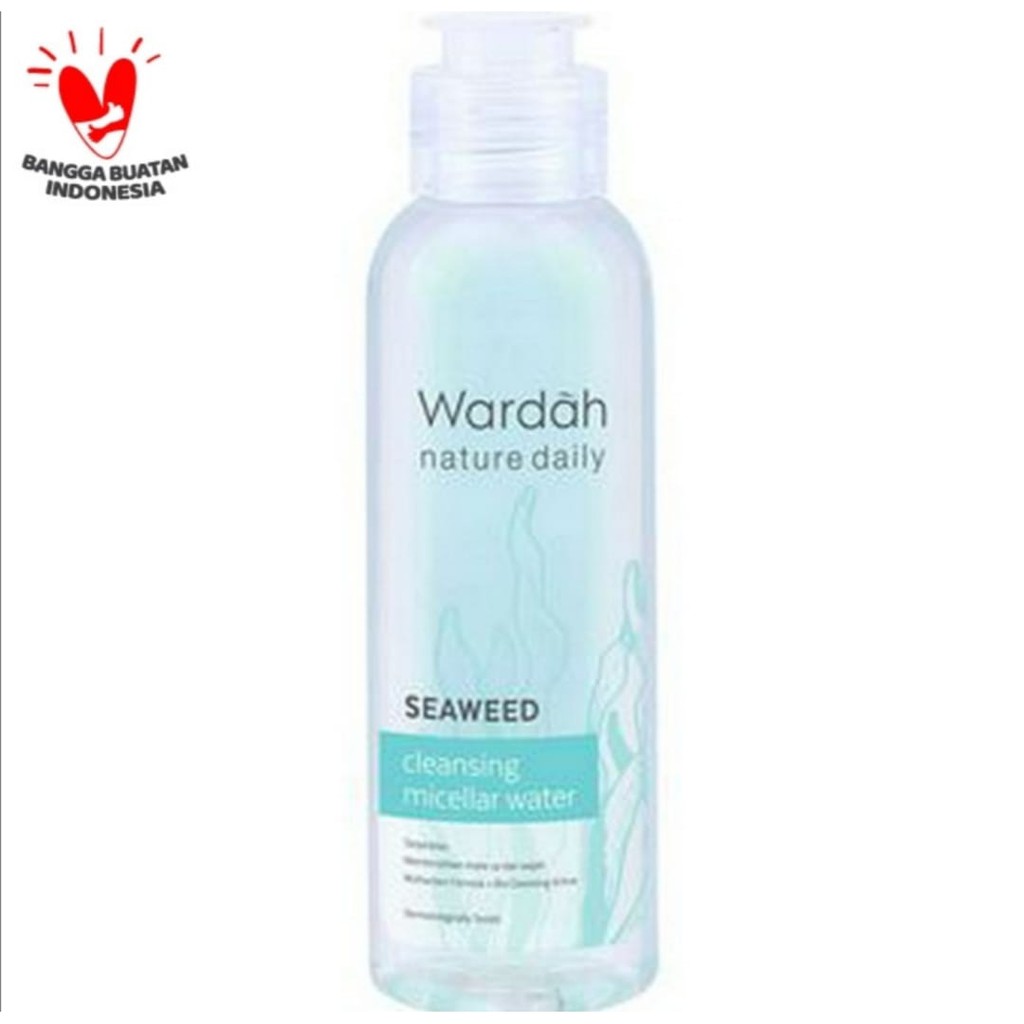 Wardah  Seaweed Cleansing Micellar Water 100 ml (BOTOL)