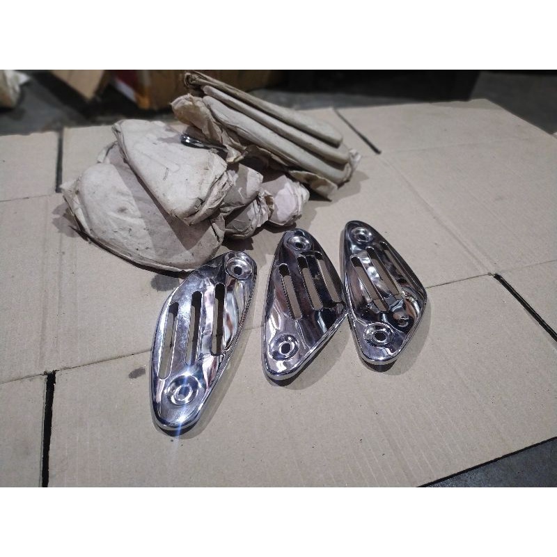 cover knalpot sanex hussar