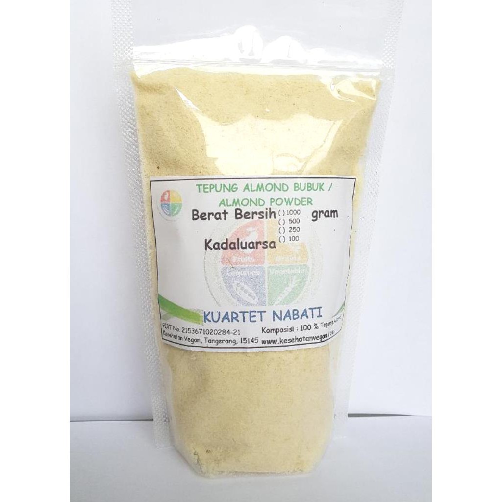 

100gr Almond Flour - Tepung Almond Bubuk - Flour Extra Fine - MPASI - Keto