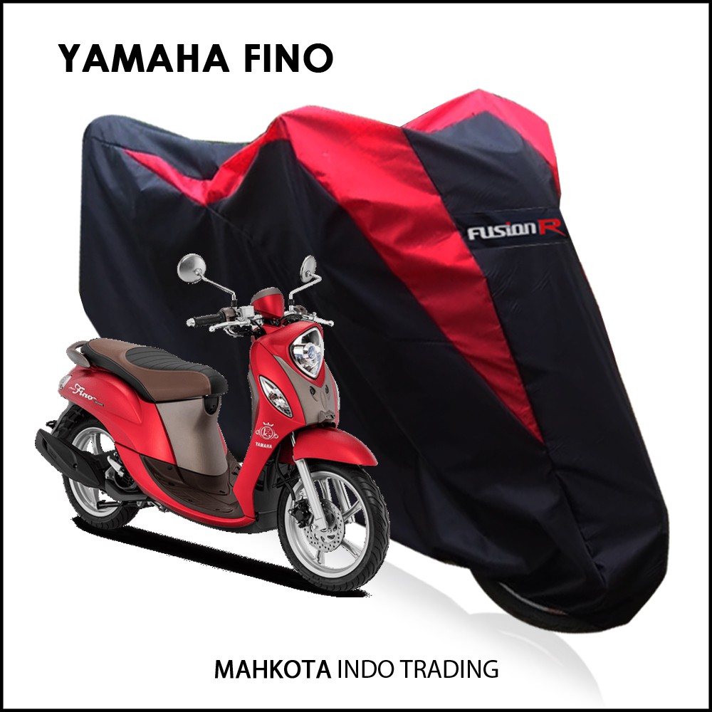 Sarung Motor Warna YAMAHA FINO Waterproof / Penutup Motor Warna FINO / Cover Motor Merek FUSION R