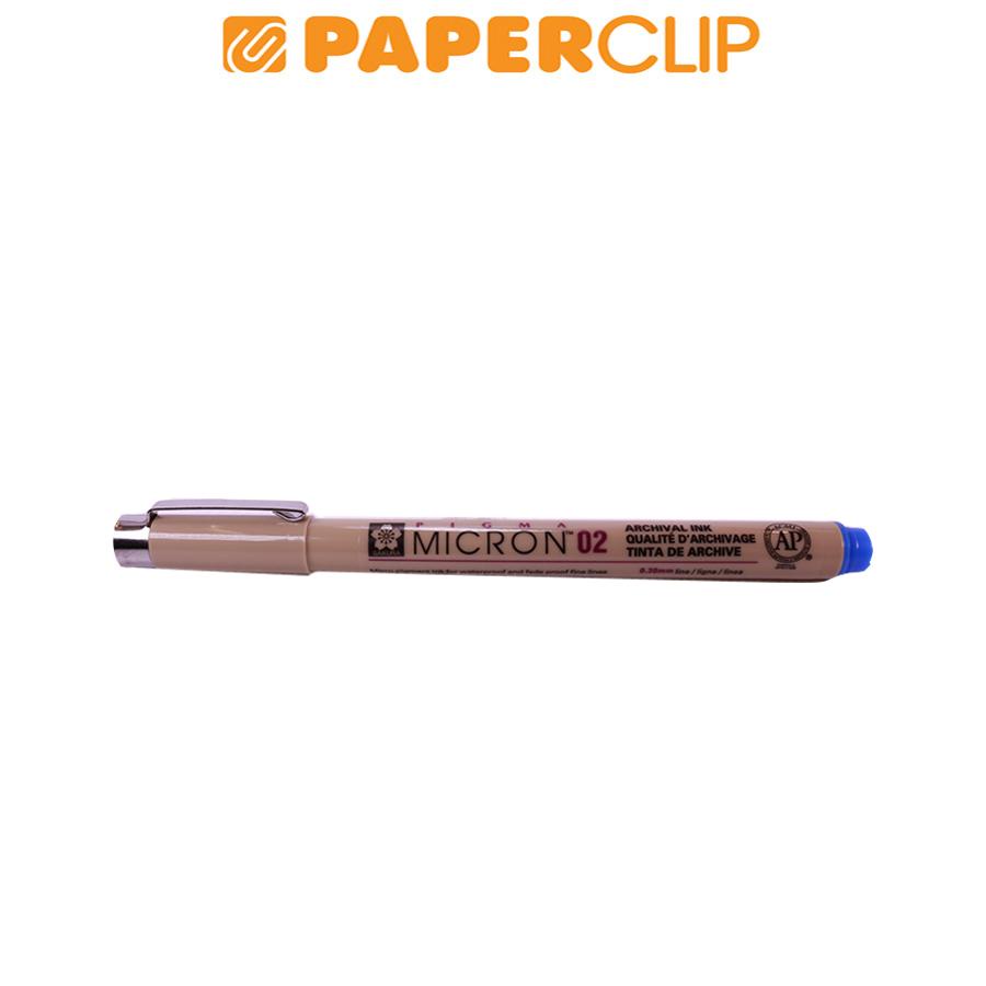 

BALLPOINT SAKURA PIGMA MICRON 02 BLUE