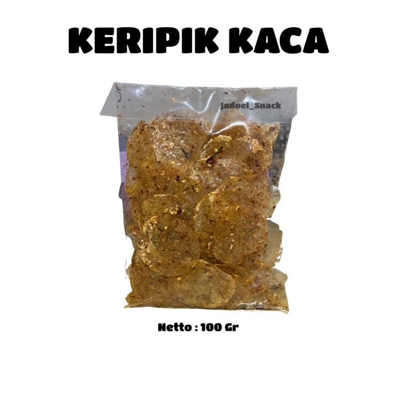 

Keripik Kaca Rasa Pedas 104Gr by Jadoelsnack