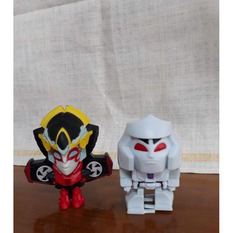 Mini Windblade dan Megatron Transformers Happy Meal Original Mc Donald's