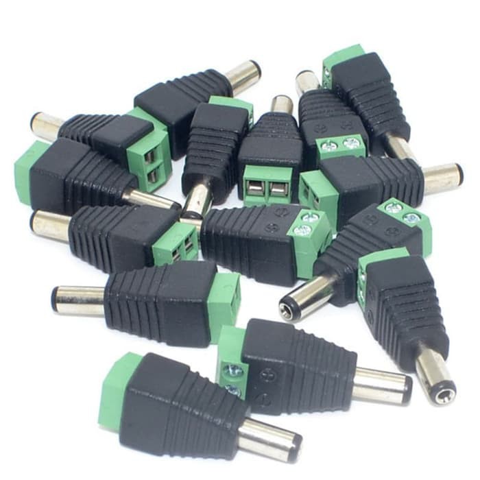 JACK KONEKTOR POWER Plug DC CCTV MALE COWOK CONECTOR CONNECTOR