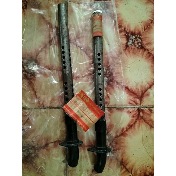 sarangan knalpot original satria 2tak satria r lumba hiu lscm