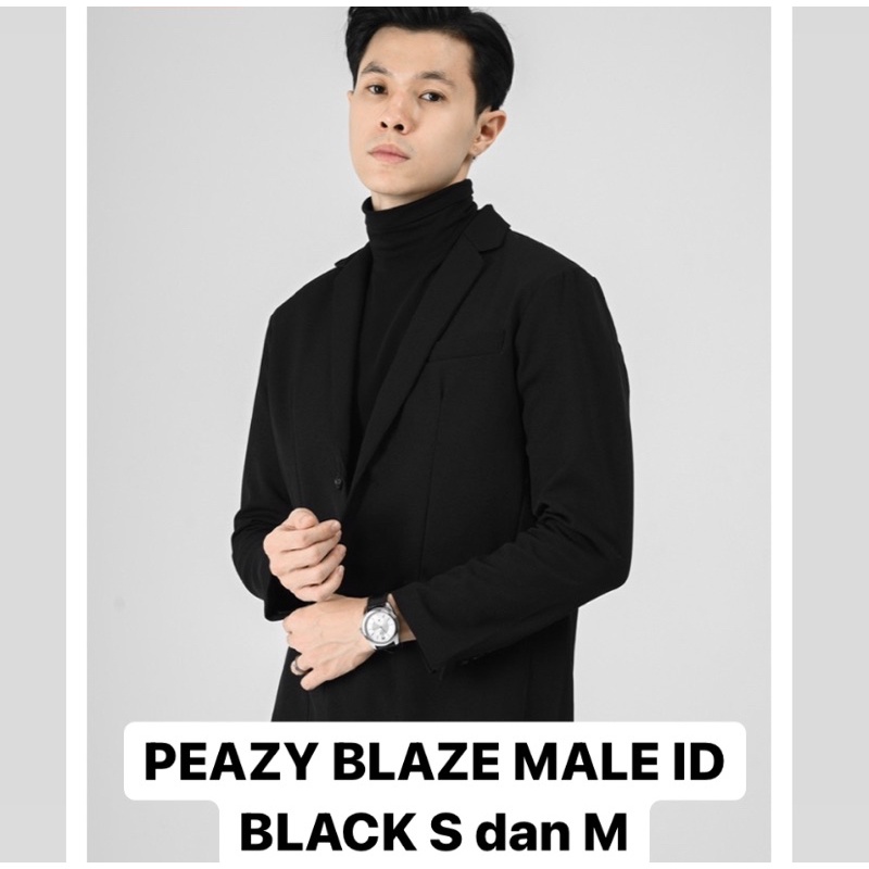Peazy Blaze Male id Black S M