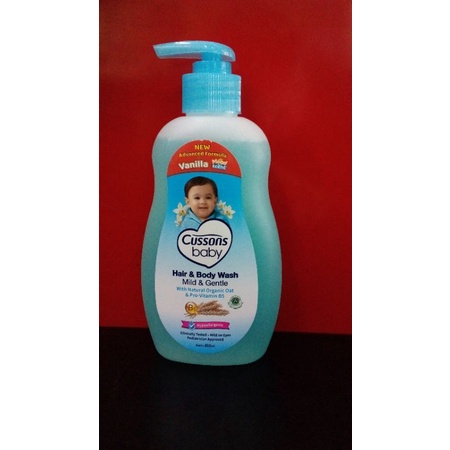 CUSSONS HAIR&amp;BODY WASH MILD&amp;GENTLE 400ML