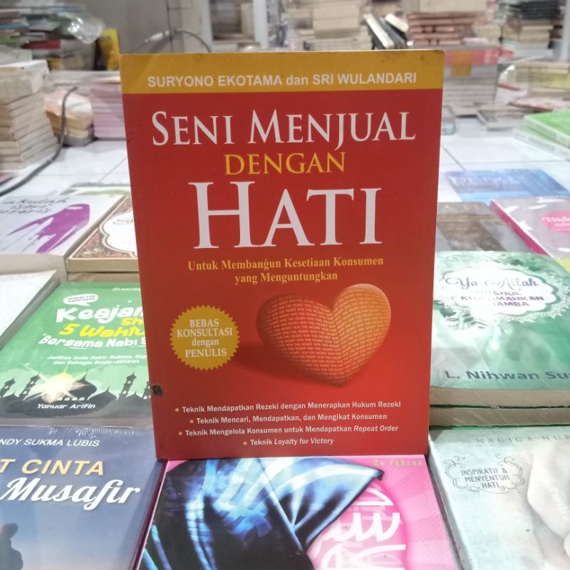 Obral buku bacaan islami murah // novel Islami // motivasi // pengetahuan // umrah // dzikir // Mekah // shalat // ensiklopedia Islam //-Seni menjual dg hati