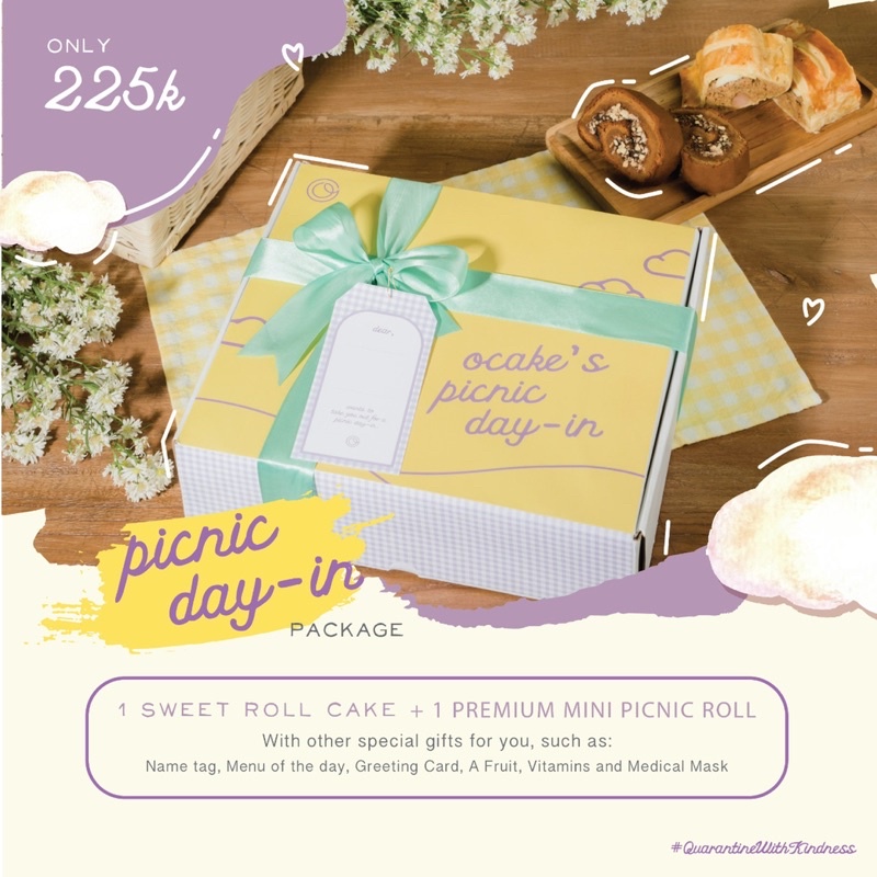 

ocake picnic day in quarantine package hampers corona pandemi