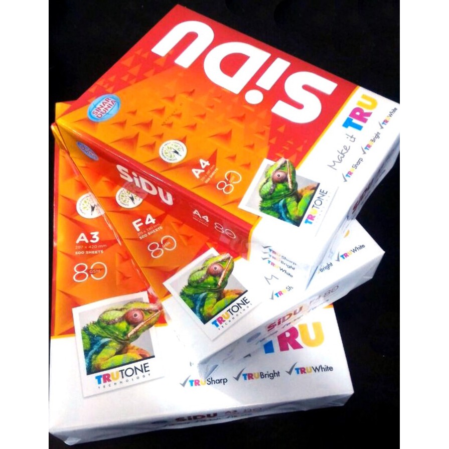

[Promo] Hvs Sidu a4 sinar dunia 80 gms Limited