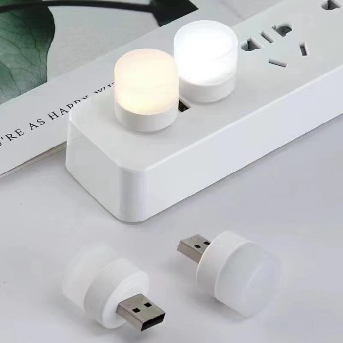 Lampu LED USB Mini Lampu Emergency Lampu Hias Mini Cute Fashion Grosir