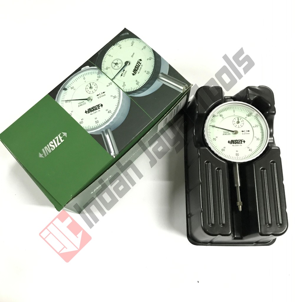 INSIZE 2301-10 Dial Indicator 10 mm Analog Metric sekelas