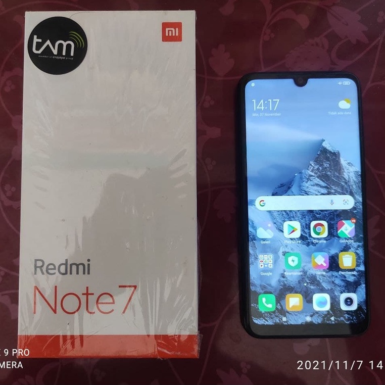 Redmi Note 7 4/64 Second LikeNew - Fullset