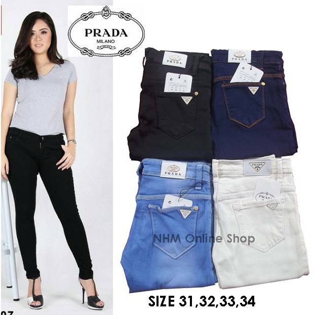 Celana Jeans Wanita jumbo Softjeans prada size 31 32 33 34