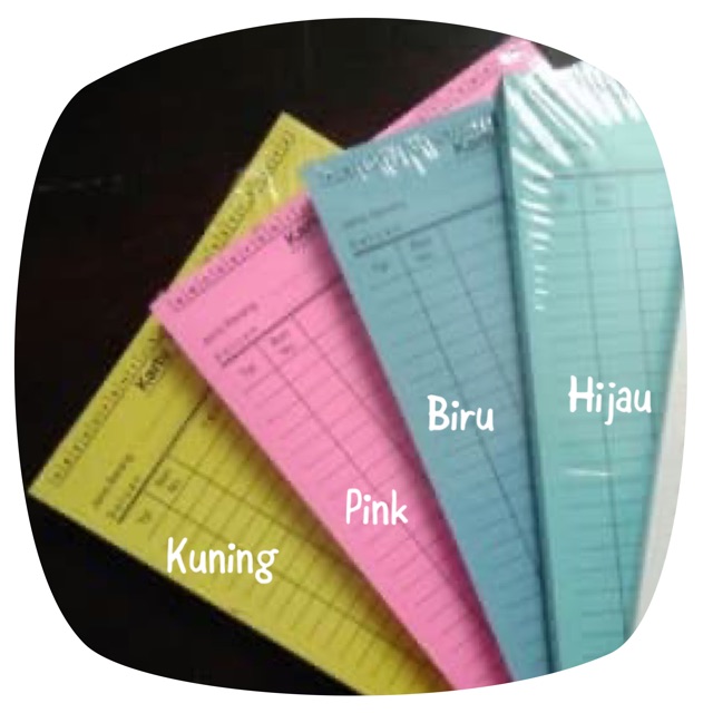 

tAe Kartu stock warna
