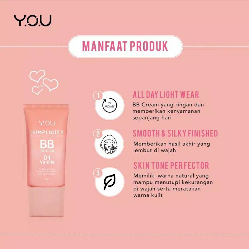 YOU The Simplicity Perfect Glow BB Cream / Foundation