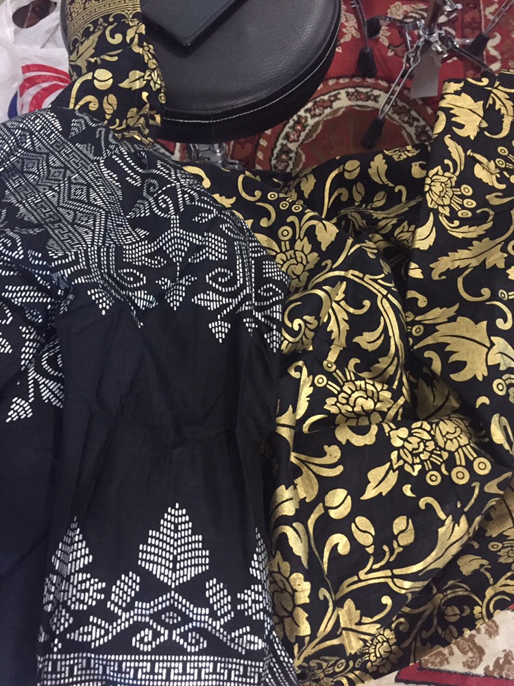 Batik Couple Keluarga Prada Emas Bakung - Nivana Batik