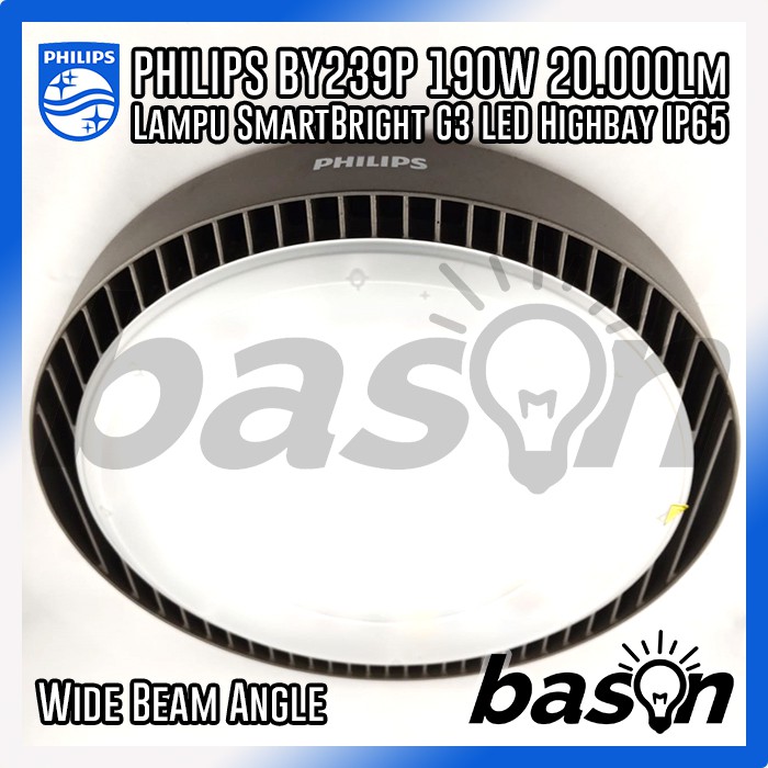 PHILIPS BY239P 190W LED200 - SmartBright Highbay G3 PSU IP65 IK06